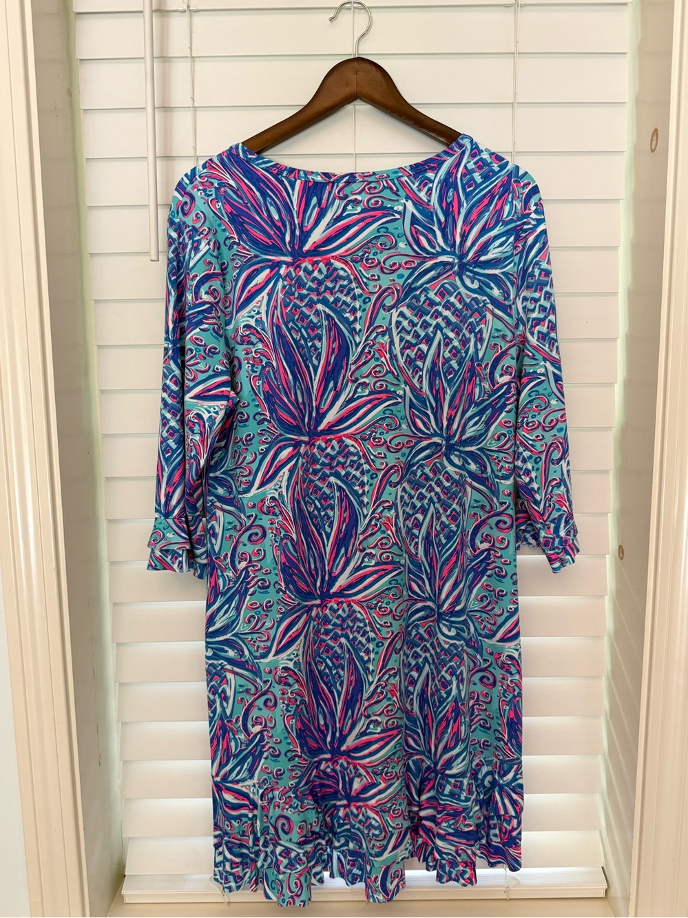 NWOT Lulu-B Lilly Pulitzer Coastal New England Southern Preppy Colorful Dress - Picture 5 of 5